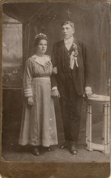 svatba 1917
